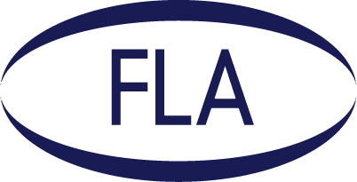 FLA logo navy